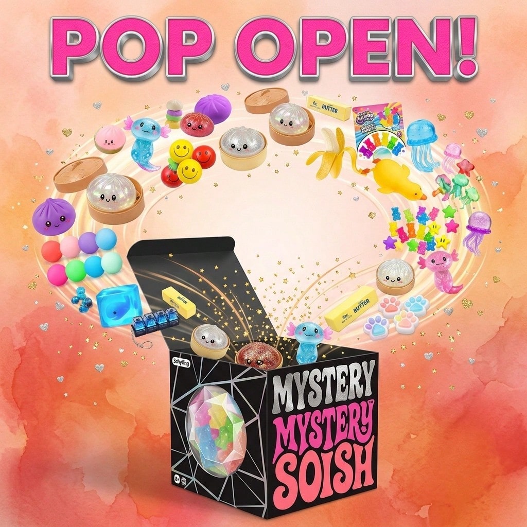Mystery Box Blind Bag - Mystery Squish Blind Box - Random