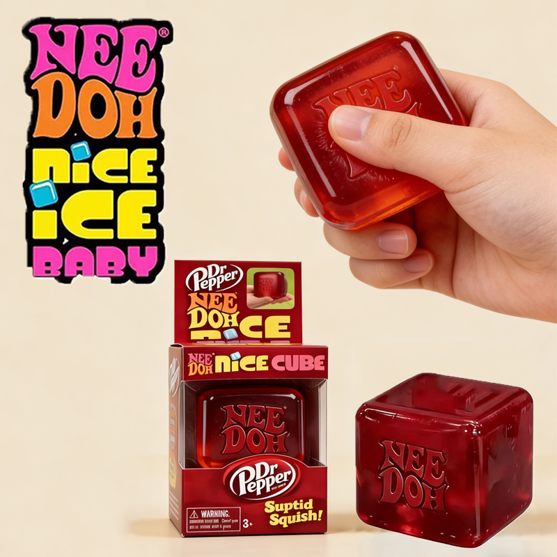 Fidget Cube Original - Dr Pepper x NeeDoh Nice Cube