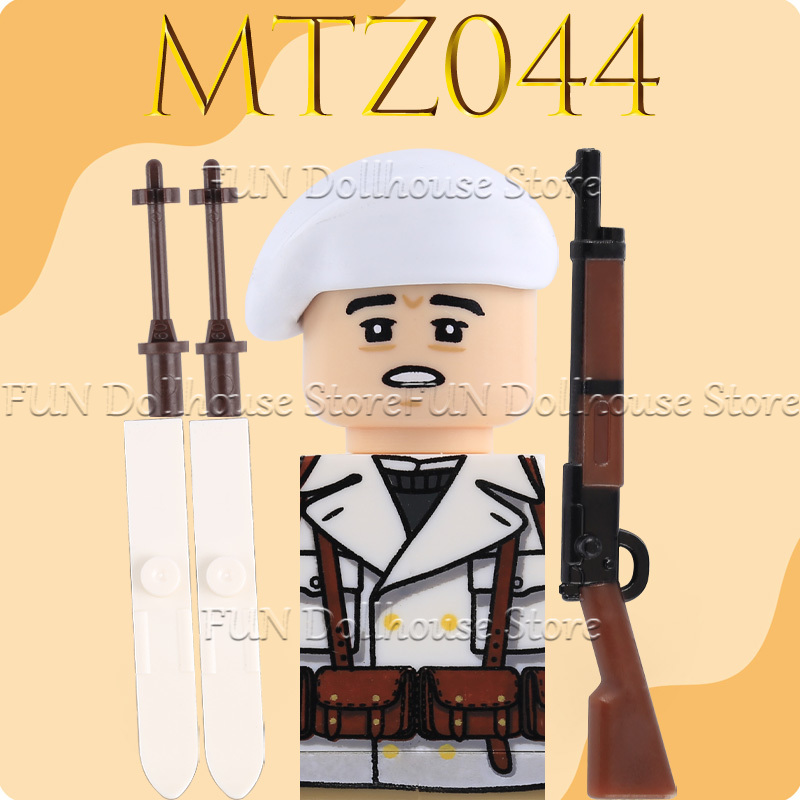 WW2 Military Army French Soldi - مراجعة Lego Minifigure Holder وسعره