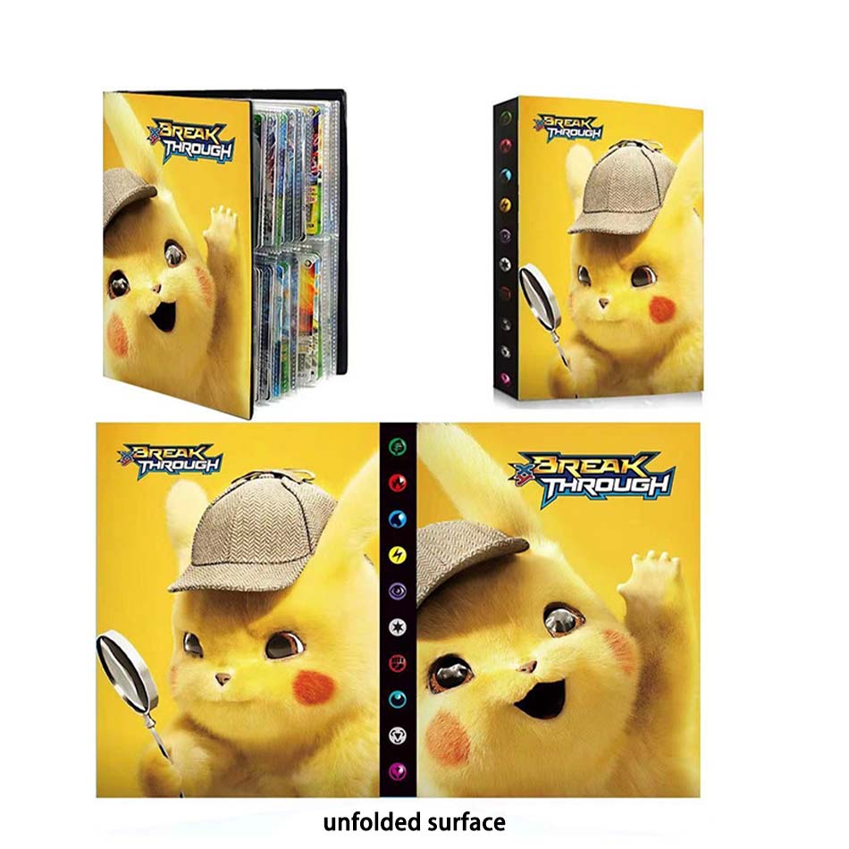 ……^ NEW For Pokemon Cards Albu - مراجعة Pokemon Binder Card وسعره