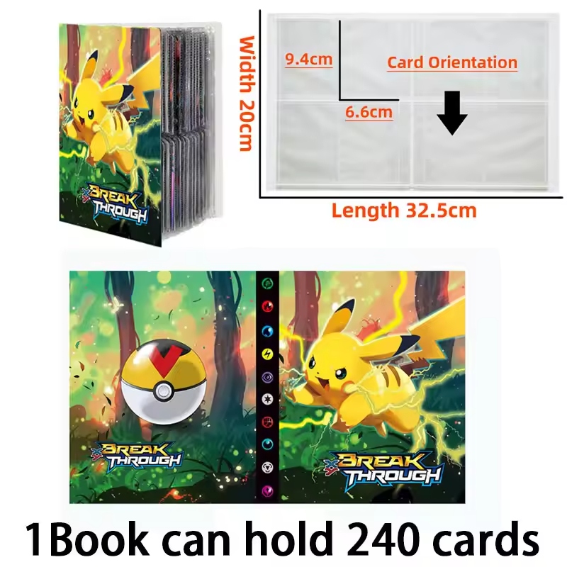 ……^ NEW For Pokemon Cards Albu - مراجعة Pokemon Binder Card وسعره