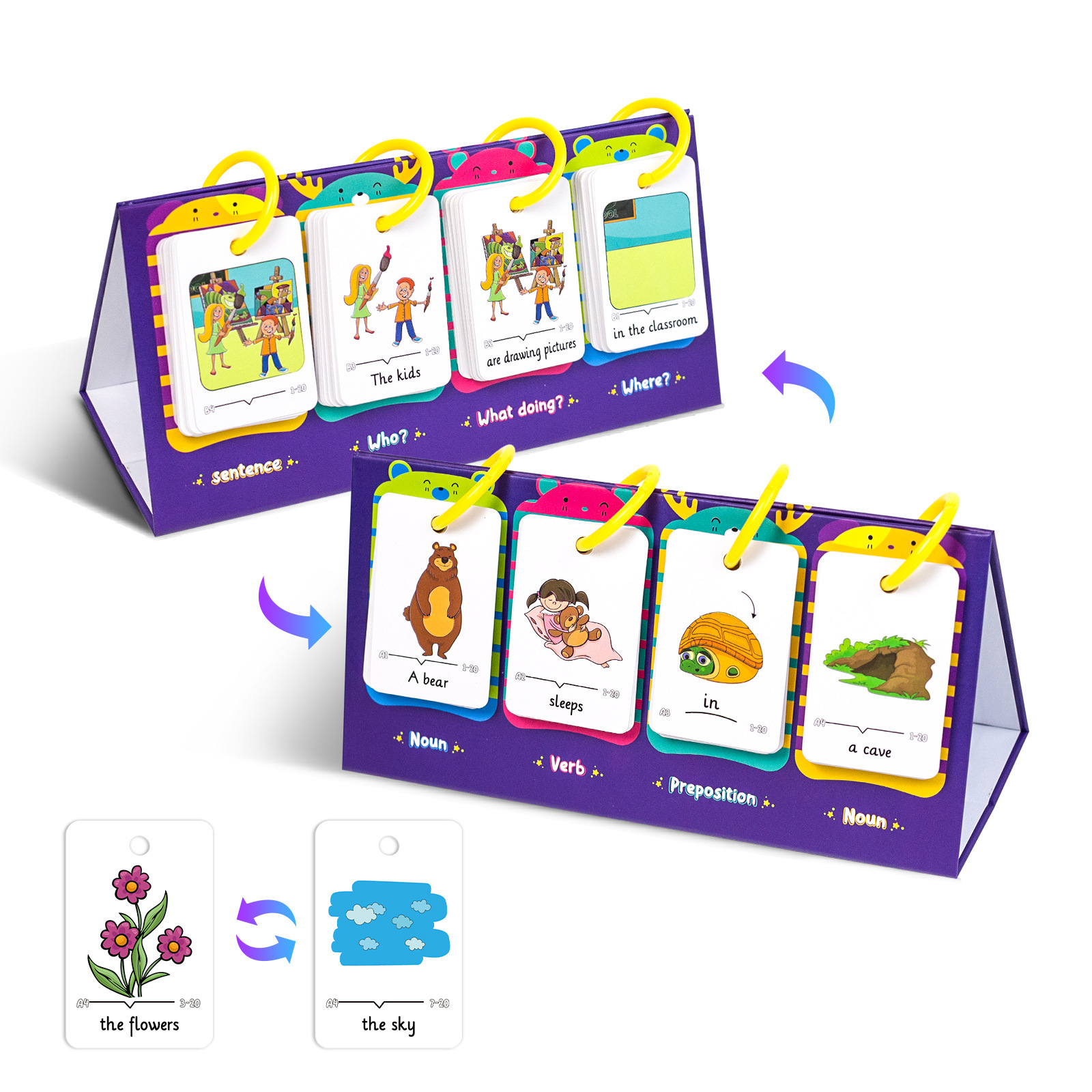 80Pcs Table Model Visual Word  - مراجعة Graded Card Display وسعره