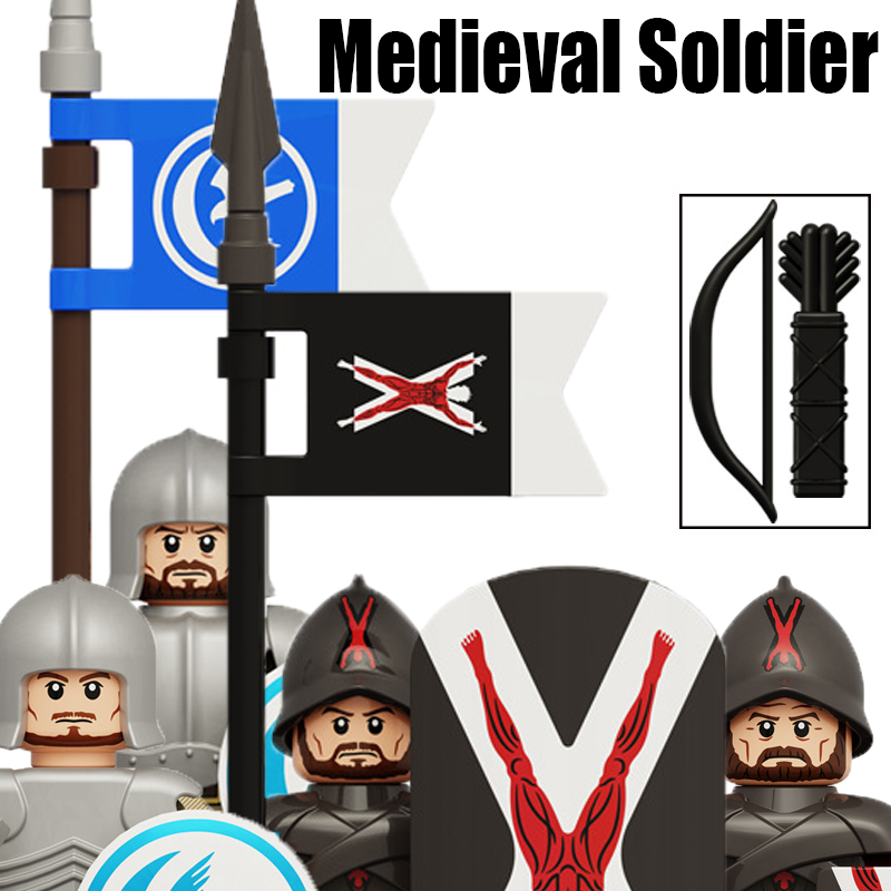 MOC Medieval Military Roman In - مراجعة Lego Minifigure Holder وسعره