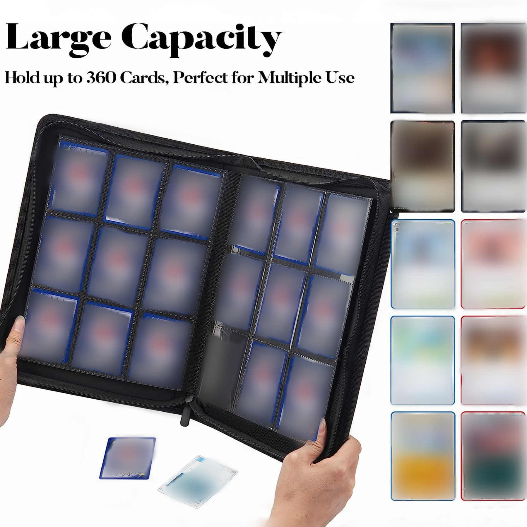 9 Pocket Trading Card Binder,  - مراجعة Trading Card Binder وسعره