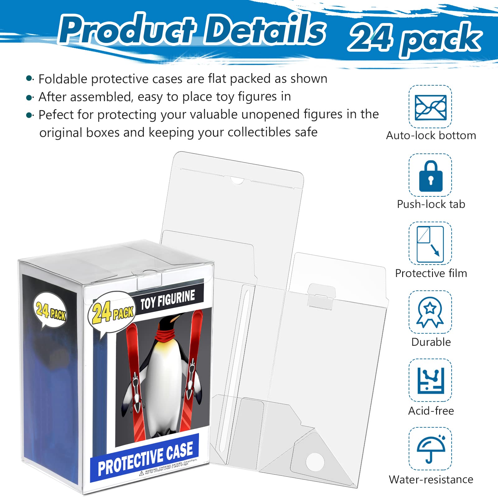 Premium Clear Heavy Duty 0.35/ - مراجعة Funko Pop Protector وسعره