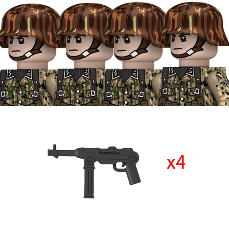 Military WW2 German Navy Figur - مراجعة Lego Minifigure Holder وسعره