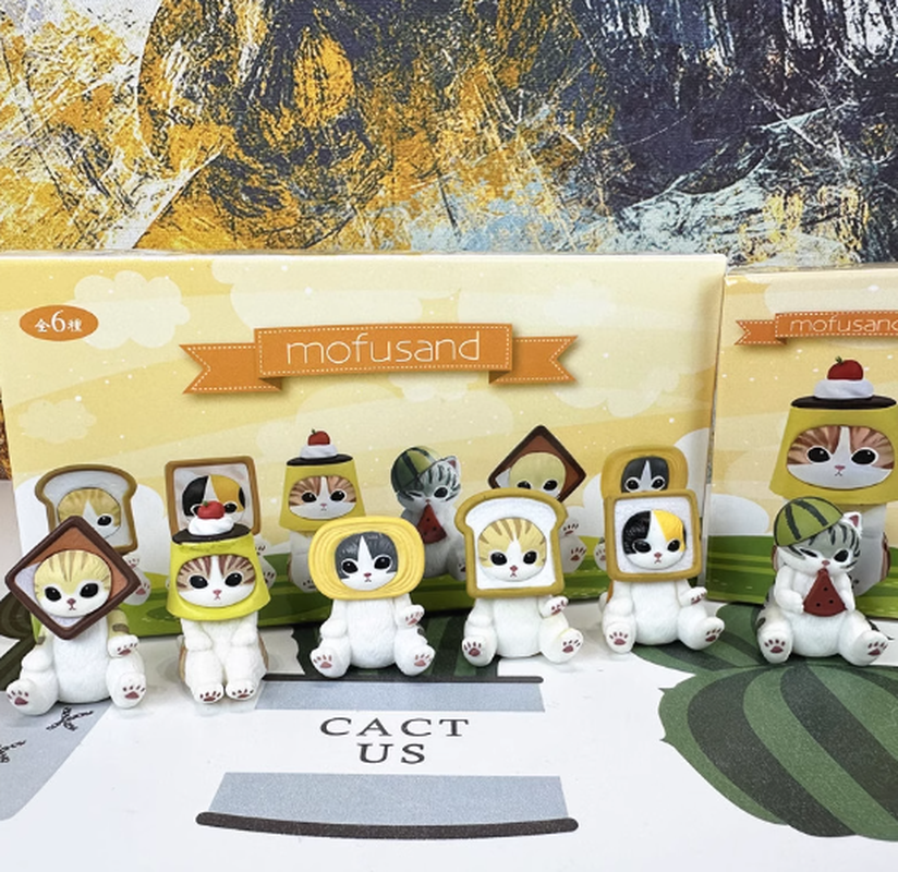 Mofusand Shark Cat Slide Blind - مراجعة Mystery Box Blind Bag وسعره