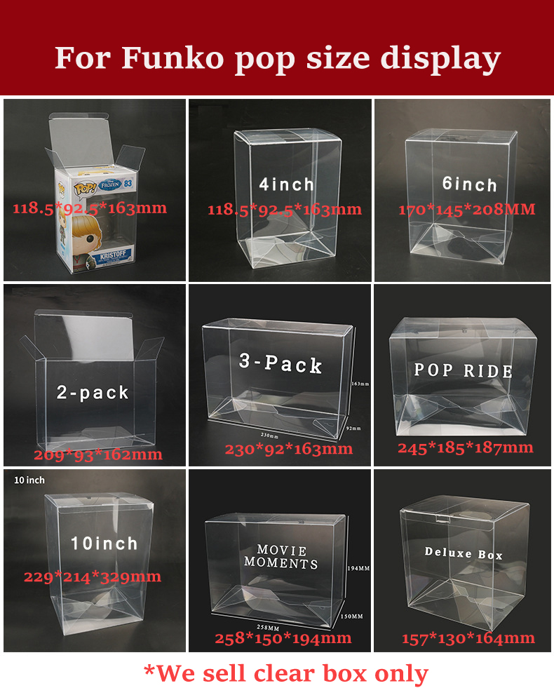 Transparent Clear box for Movi - مراجعة Funko Pop Protector وسعره