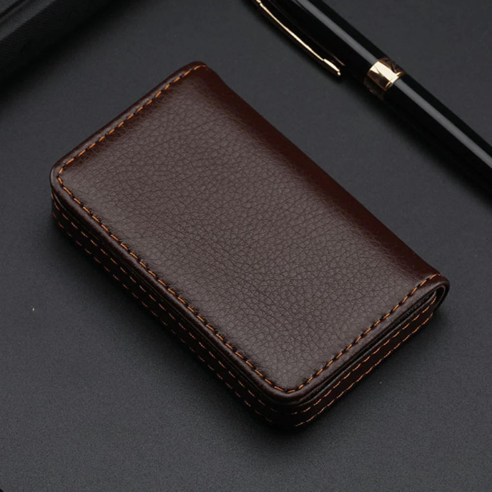 Sized Stitched PU Leather Cred - مراجعة Card Top Loader وسعره