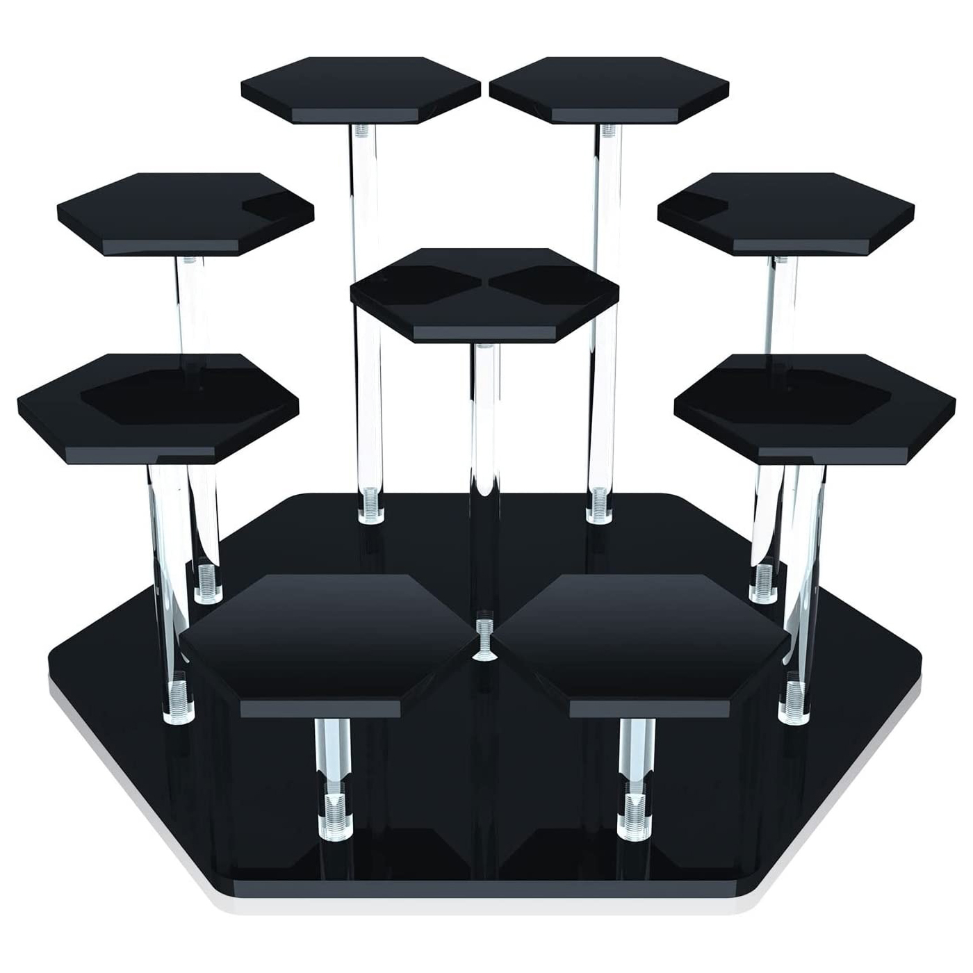 8/9 Tier Acrylic Display Stand - مراجعة Display Risers Set وسعره