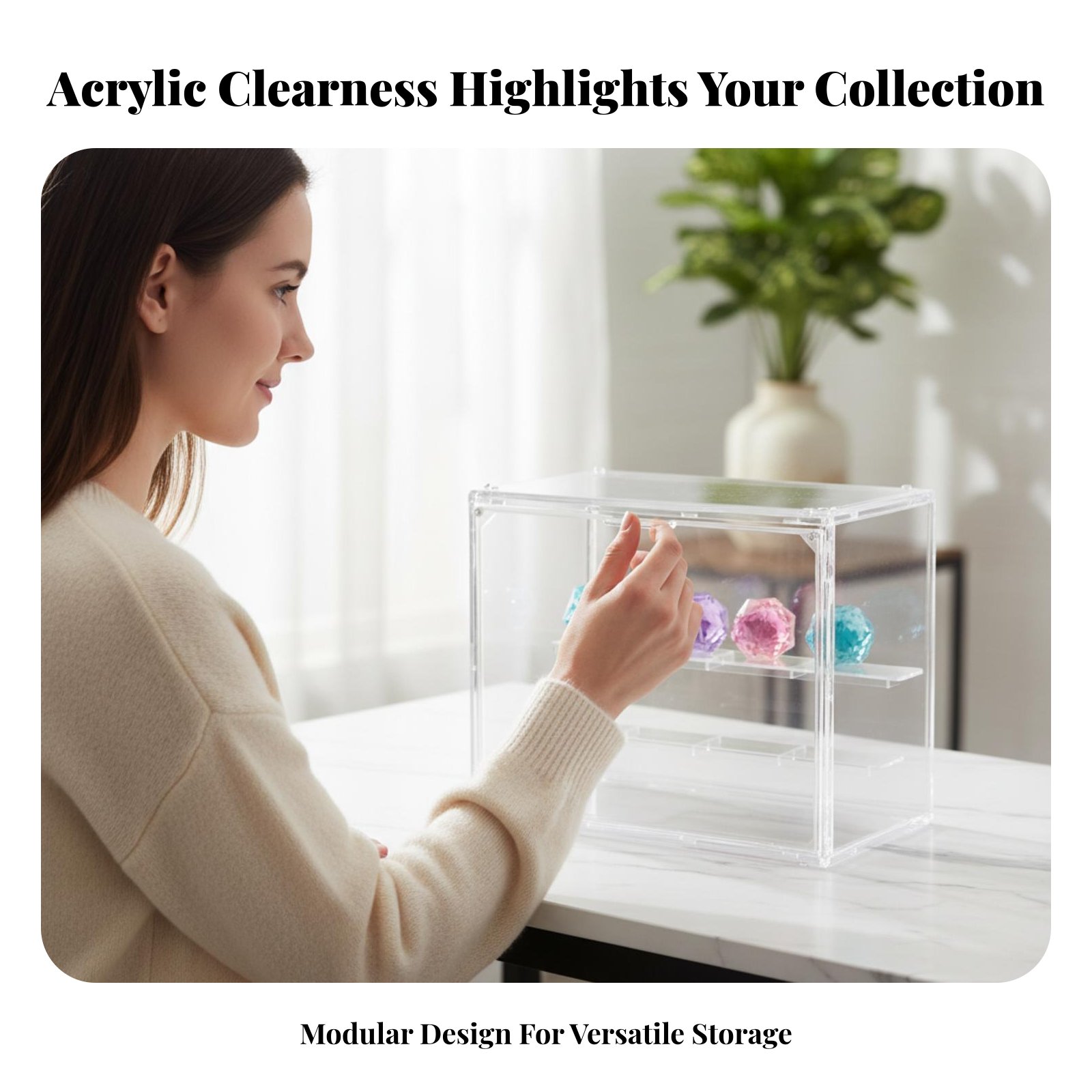 Clear Acrylic Display Case Hig - مراجعة Display Case Acrylic وسعره