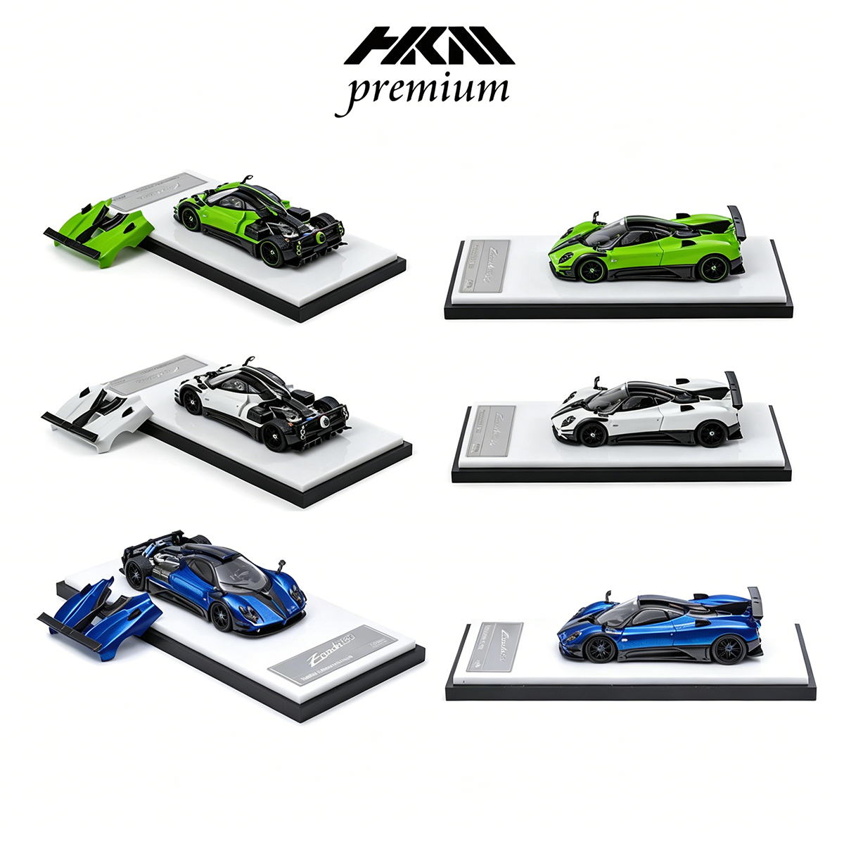 HKM Premium 1:64 Pagani Zonda  - مراجعة Die Cast Car 1 64 وسعره