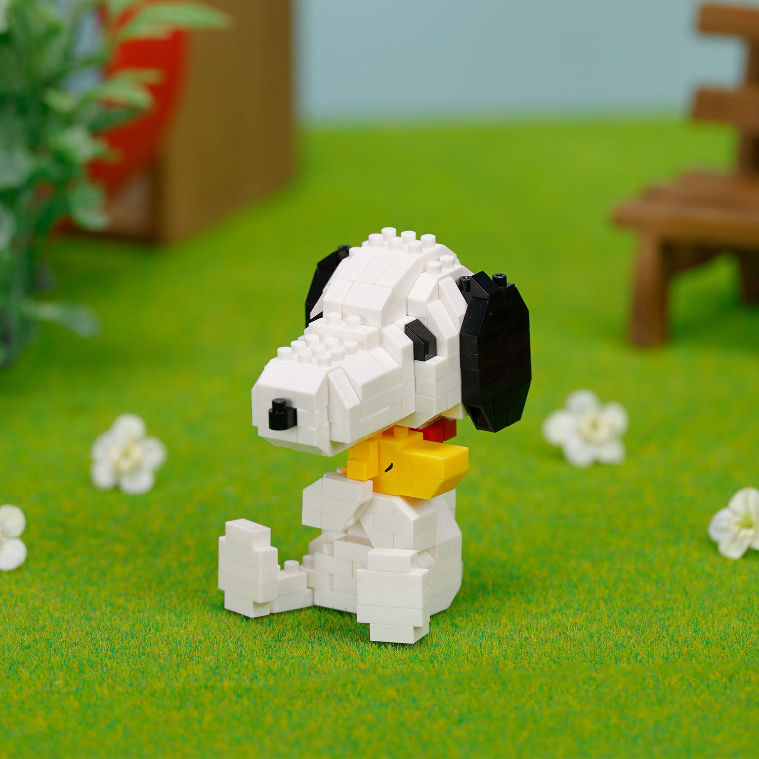 Nanoblock Peanuts Series Joe C - مراجعة Building Block Mini وسعره