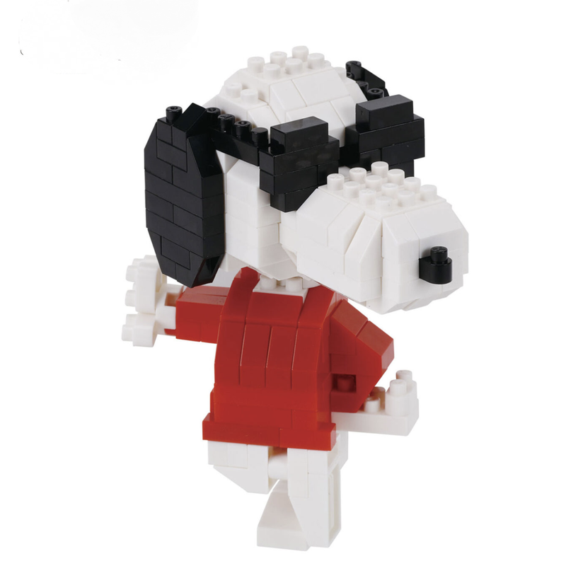 Nanoblock Peanuts Series Joe C - مراجعة Building Block Mini وسعره