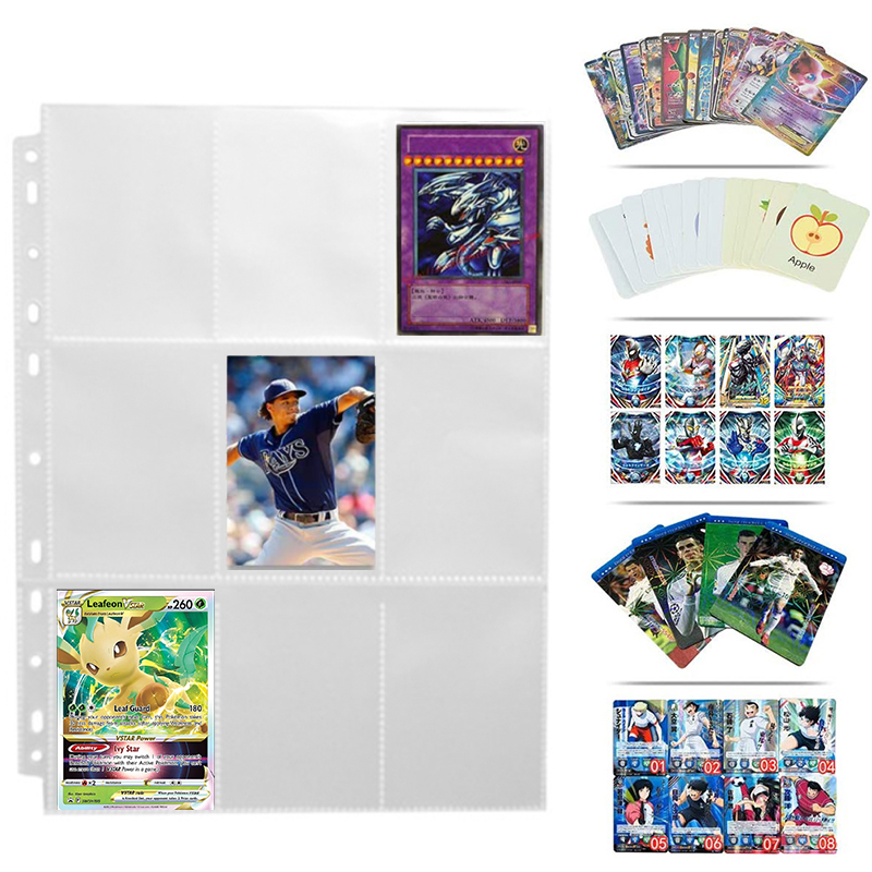 50pcs 9 Pocket Trading Gaming  - مراجعة Trading Card Binder وسعره