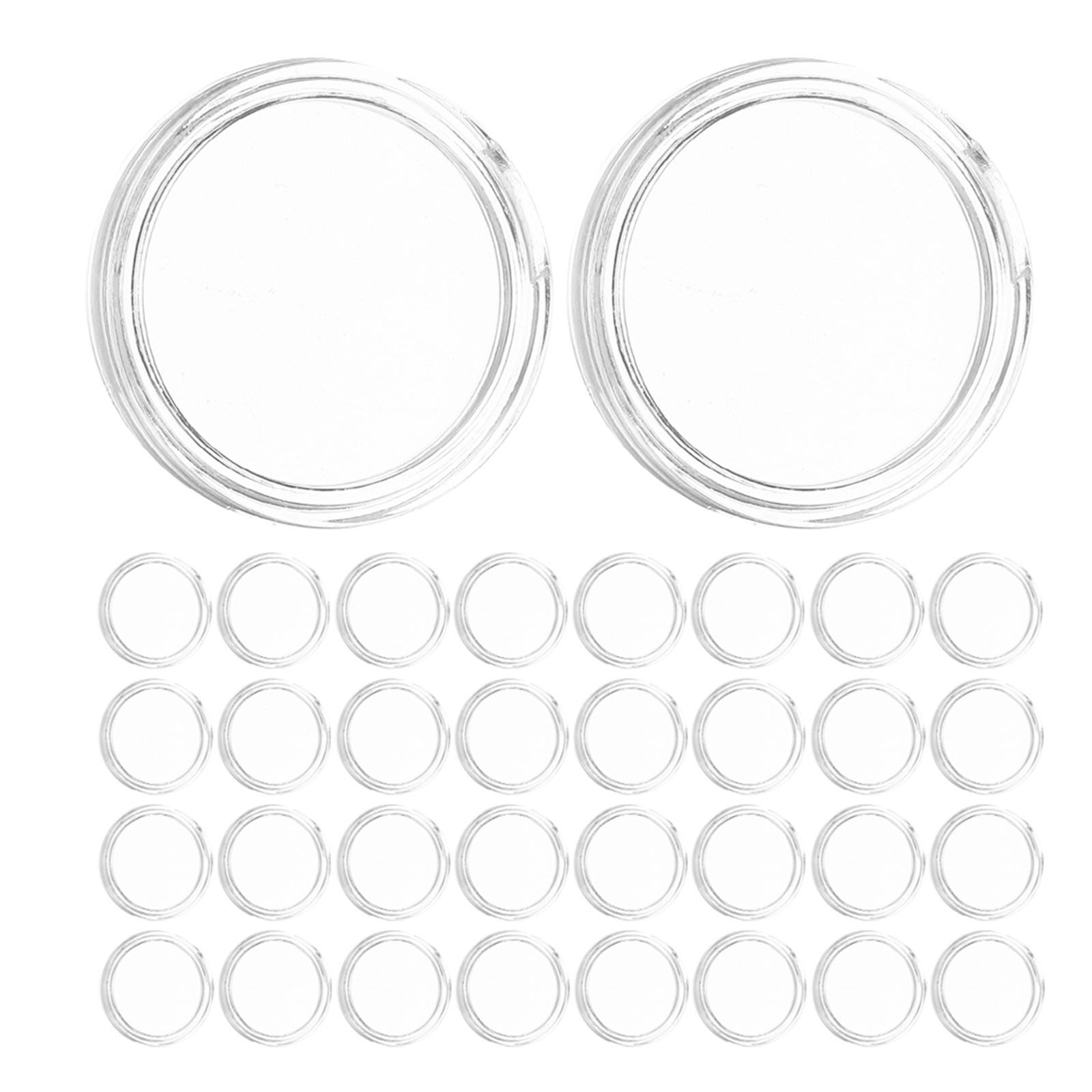 100Pcs Acrylic Container Case  - مراجعة Display Case Acrylic وسعره