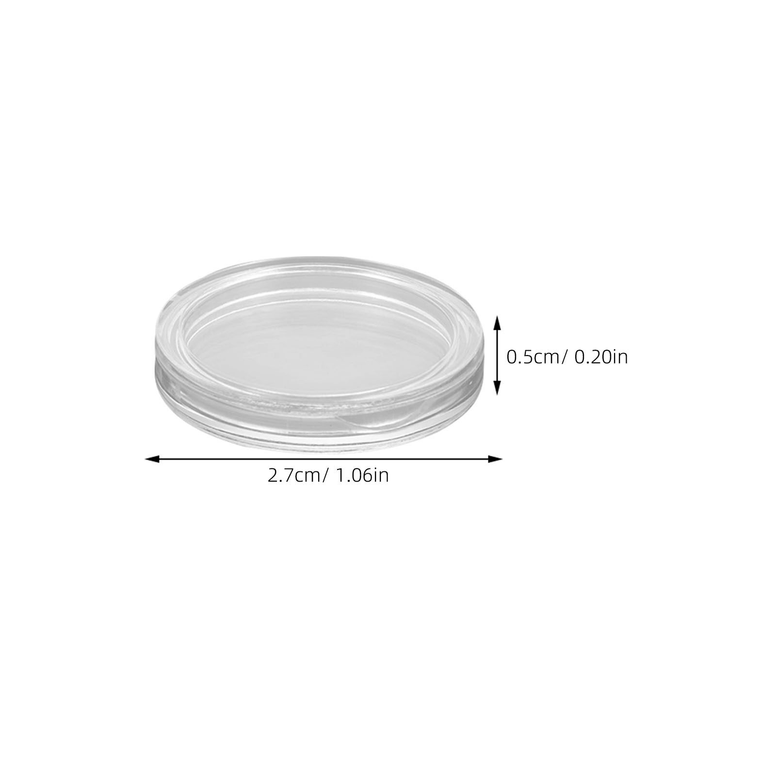100Pcs Acrylic Container Case  - مراجعة Display Case Acrylic وسعره