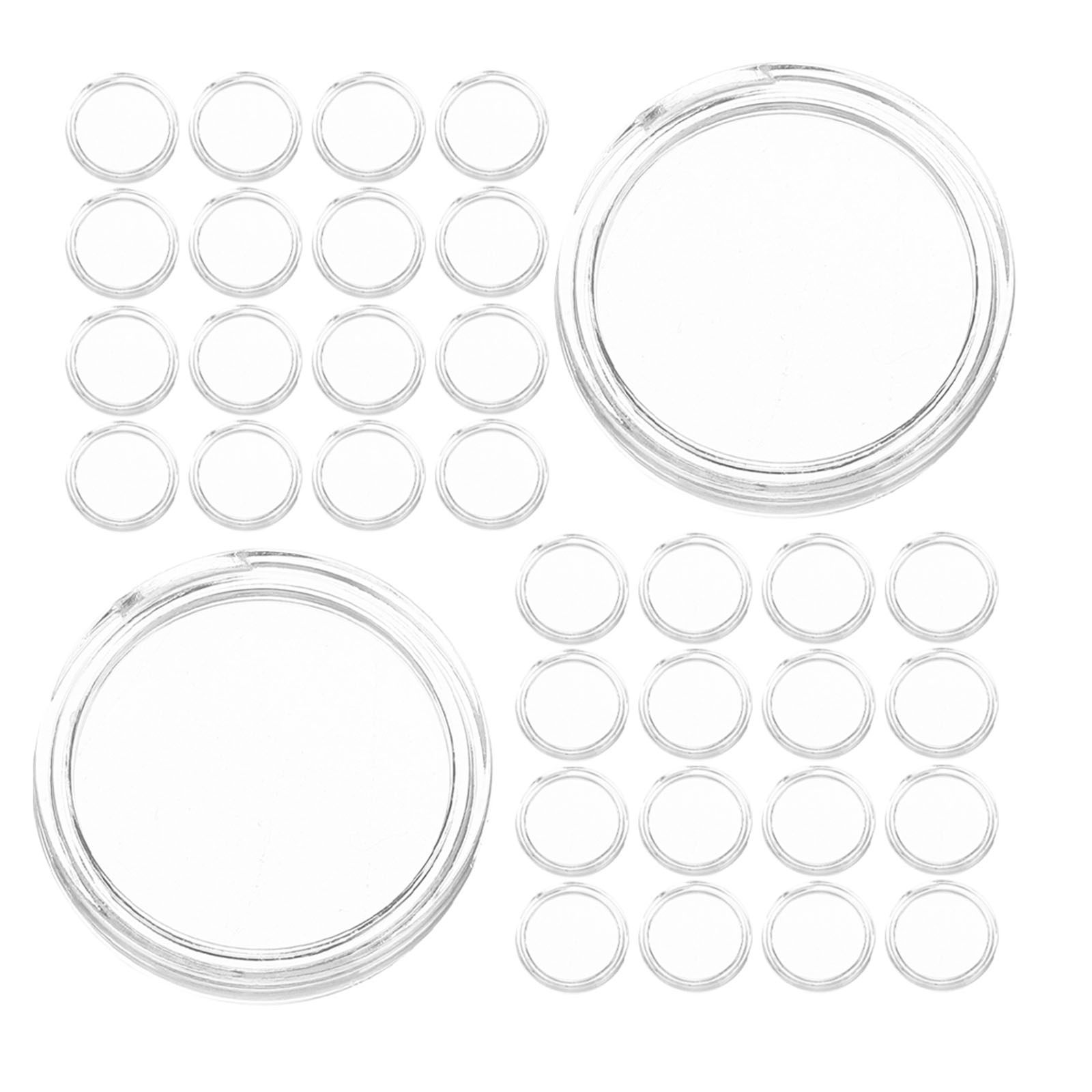 100Pcs Acrylic Container Case  - مراجعة Display Case Acrylic وسعره