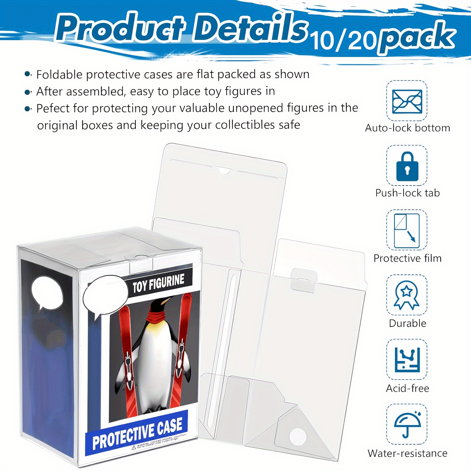 Clear Pop Display Case Compati - مراجعة Funko Pop Protector وسعره