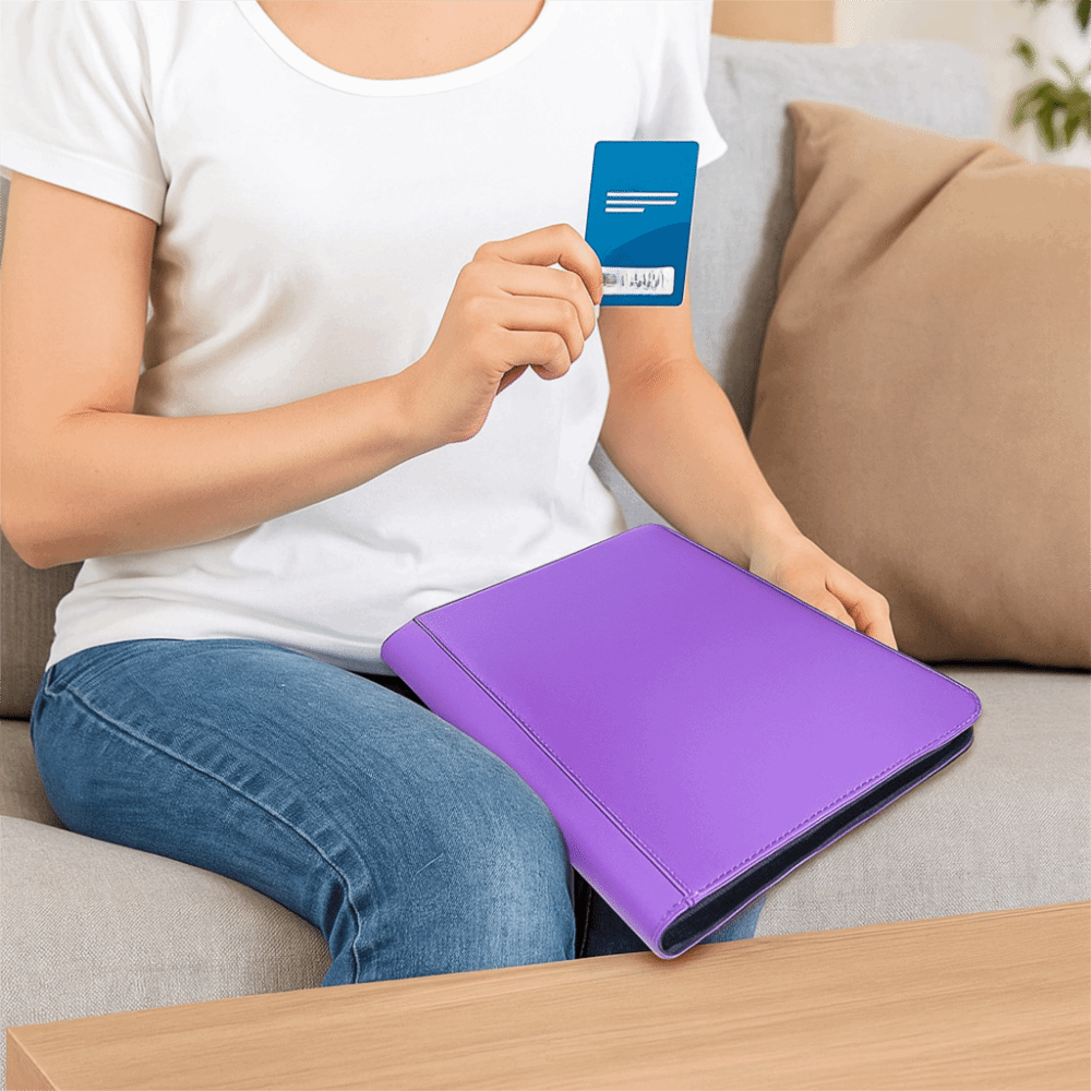 PU Toploader Binder 112 Toploa - مراجعة Trading Card Binder وسعره