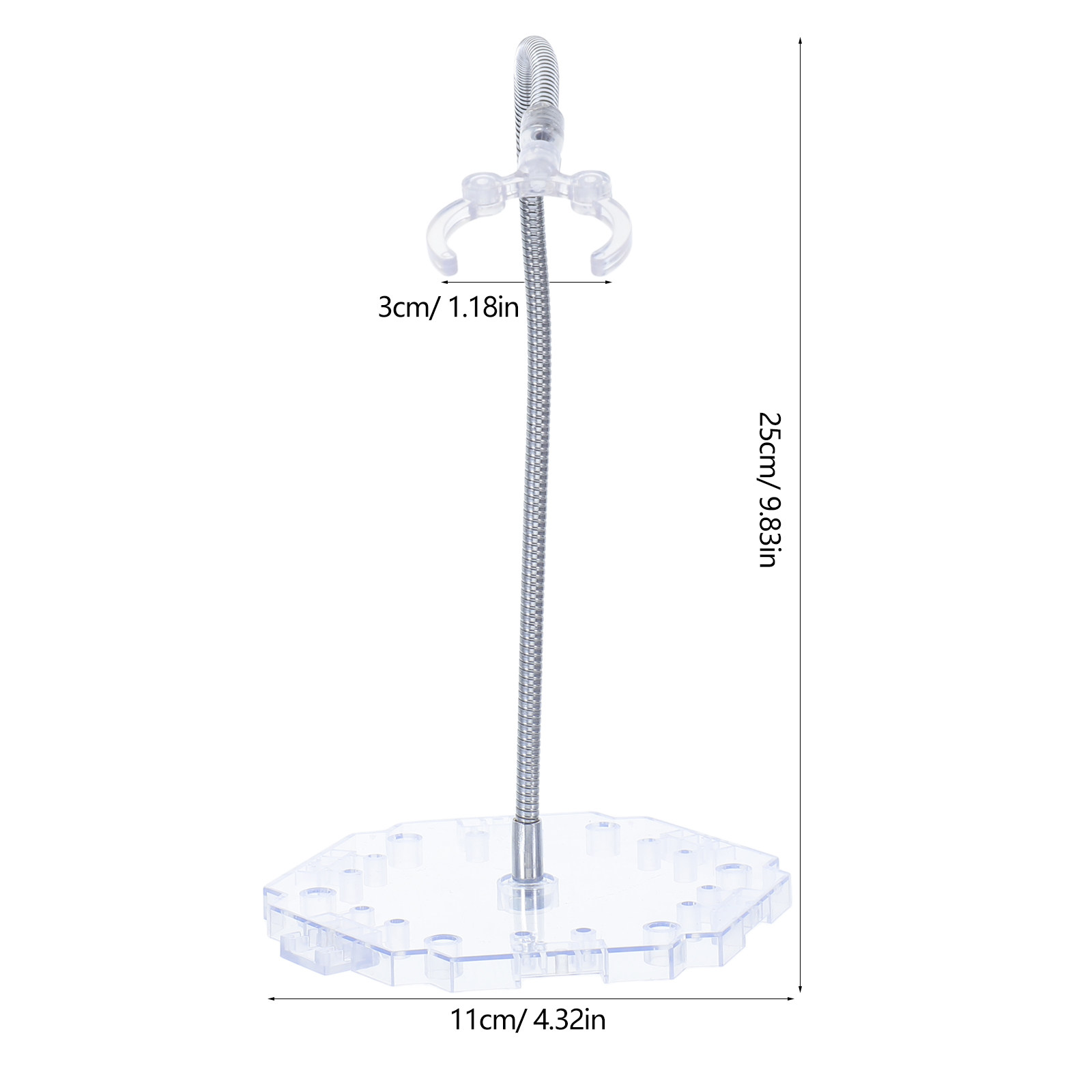 Clear Adjustable Action Figure - مراجعة Action Figure Stand وسعره