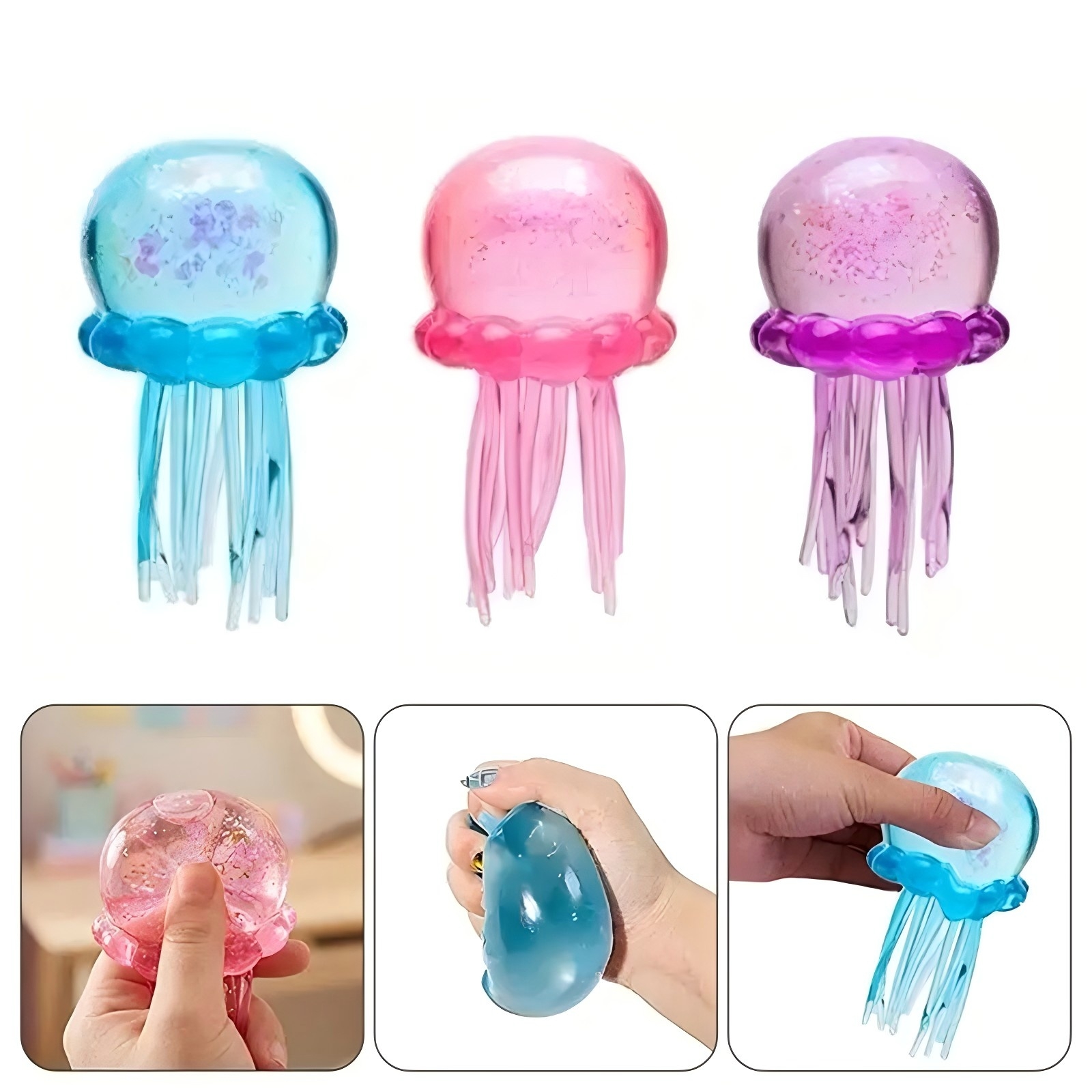 Trending Jellyfish Cube Squish - مراجعة Fidget Cube Original وسعره