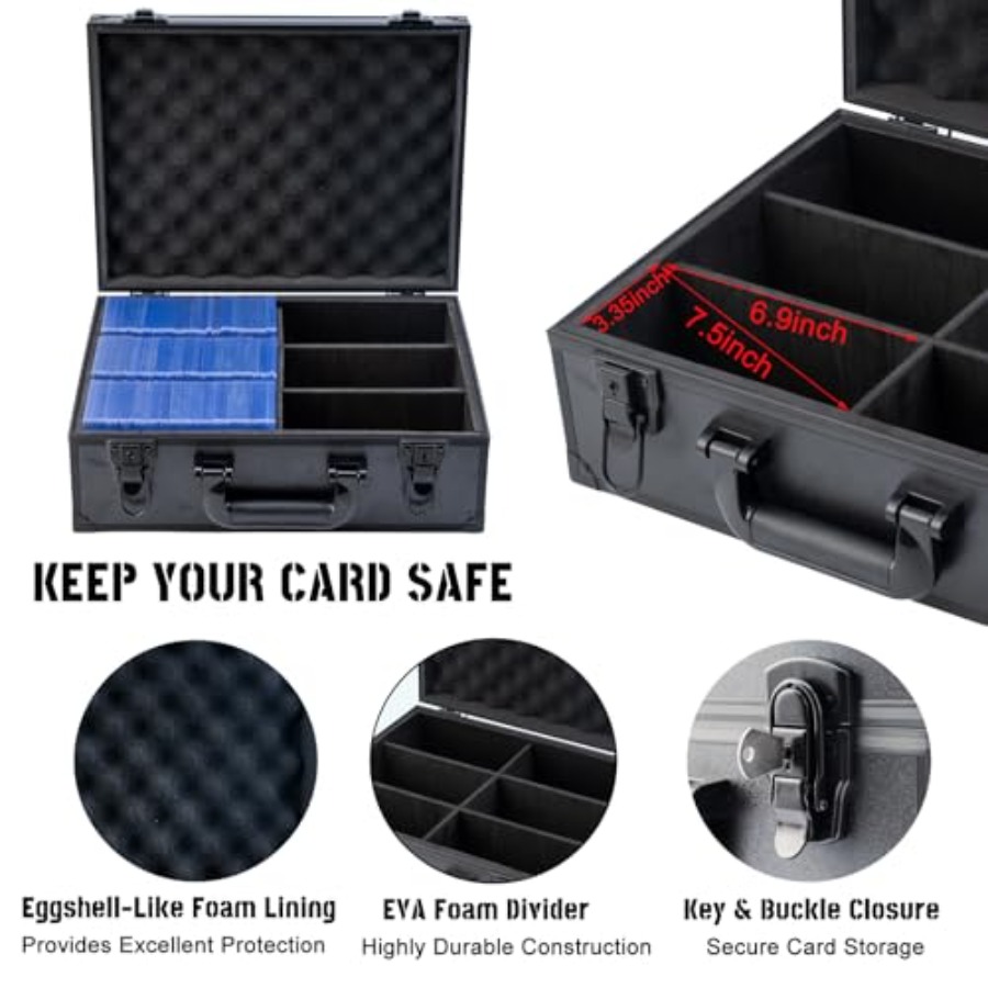 Toploader Storage BoxTrading C - مراجعة Card Top Loader وسعره
