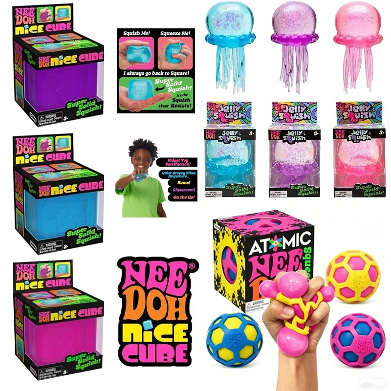 Squishy Schylling /Needoh Nice - مراجعة Fidget Cube Original وسعره
