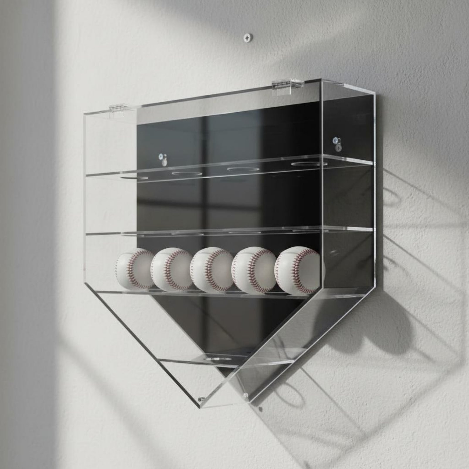 Baseball Display Case Transpar - مراجعة Display Case Acrylic وسعره
