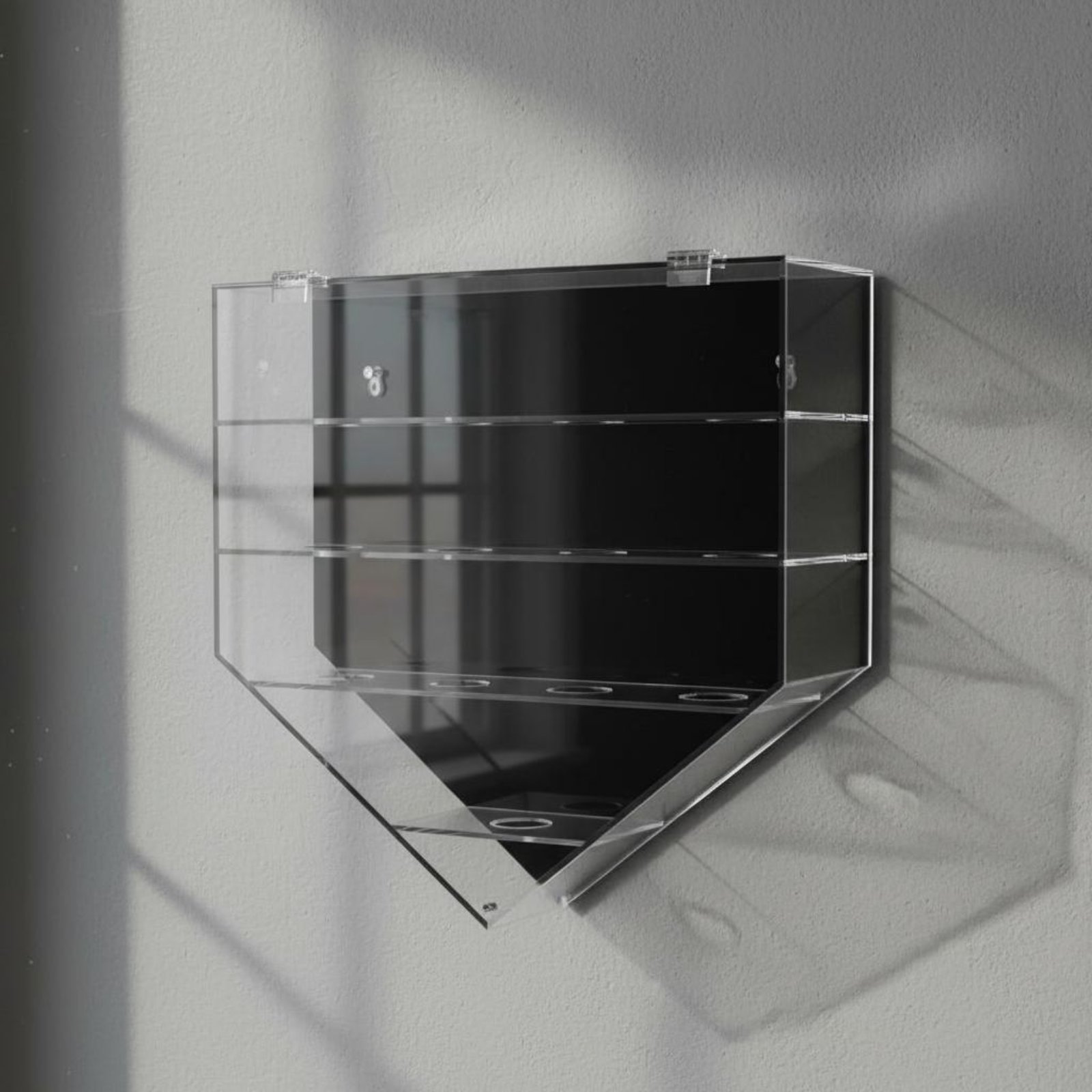 Baseball Display Case Transpar - مراجعة Display Case Acrylic وسعره