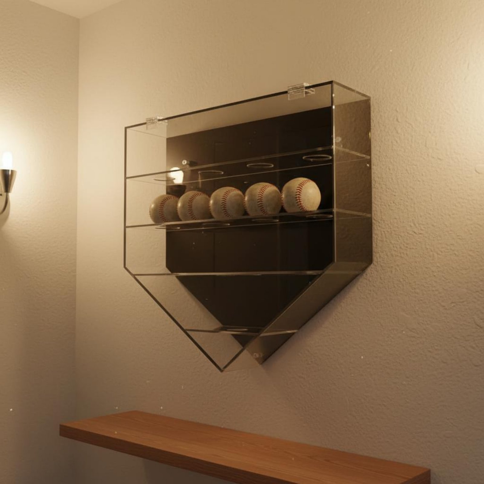 Baseball Display Case Transpar - مراجعة Display Case Acrylic وسعره