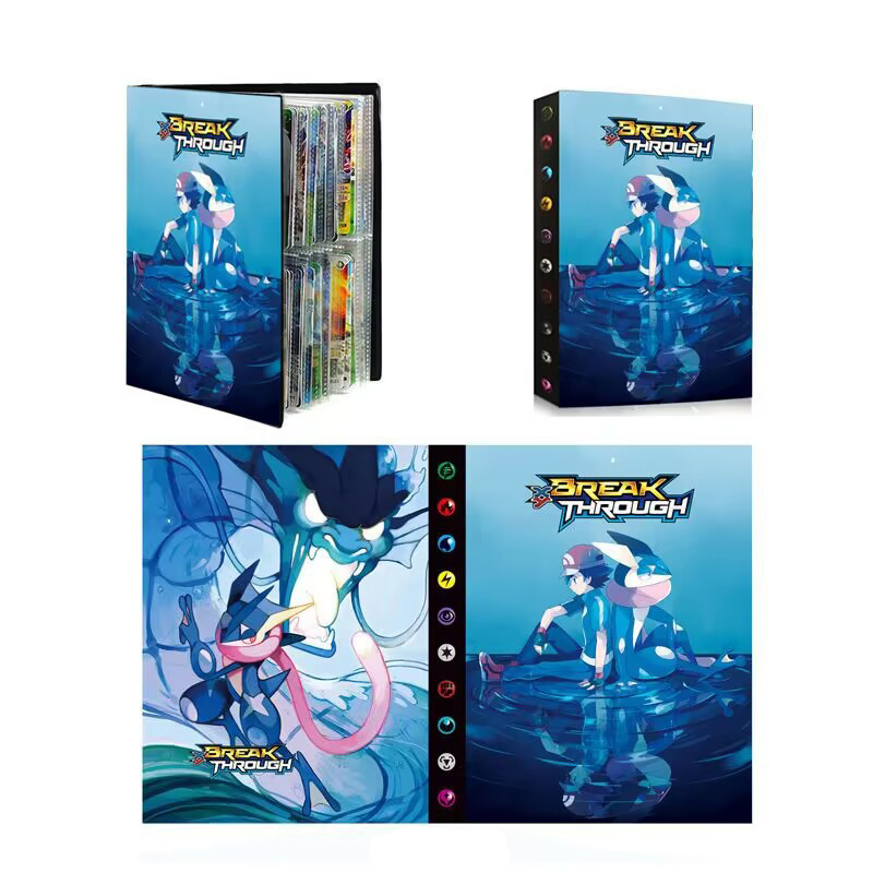HOT 240PCS Pok é mon Cards Alb - مراجعة Pokemon Binder Card وسعره