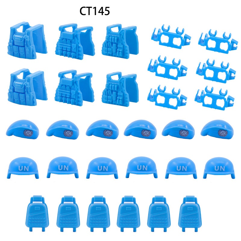 UN peacekeeping Forc Beret Bul - مراجعة Lego Minifigure Holder وسعره