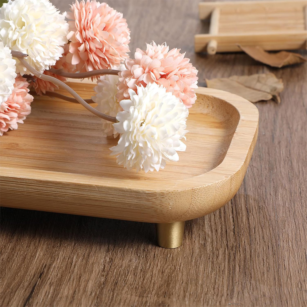 4pcs Brass Cutting Board Feet  - مراجعة Display Risers Set وسعره