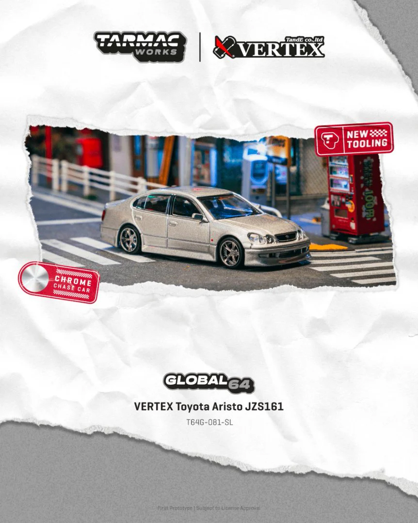 Tarmac Works 1:64 VERTEX Toyot - مراجعة Die Cast Car 1 64 وسعره