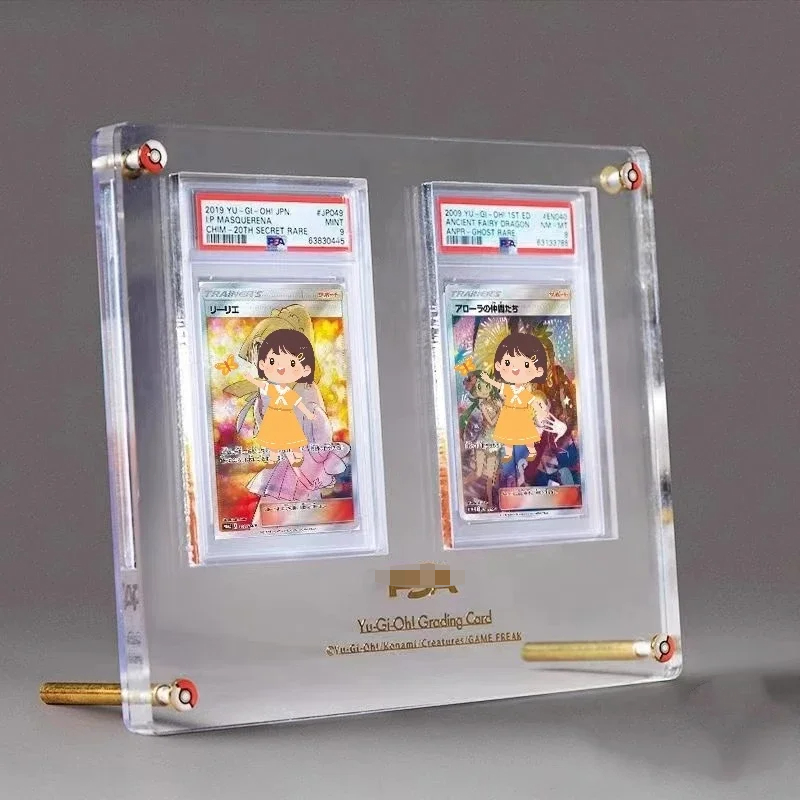 PTCG Pokemon Yu-Gi-Oh Rating G - مراجعة Graded Card Display وسعره