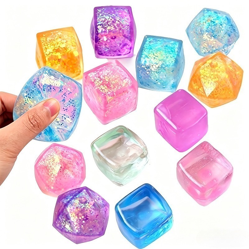 Squishy Mini Water Cube Squeez - مراجعة Fidget Cube Original وسعره
