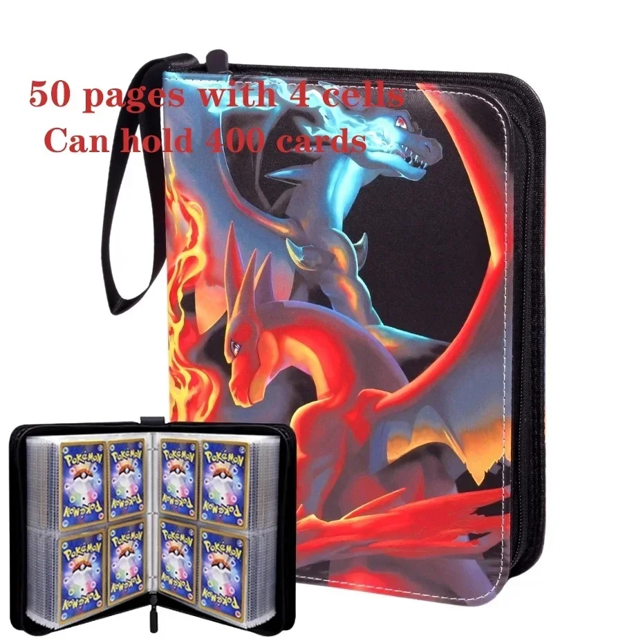 IN STOCK-- 400PCS Album Binder - مراجعة Pokemon Binder Card وسعره