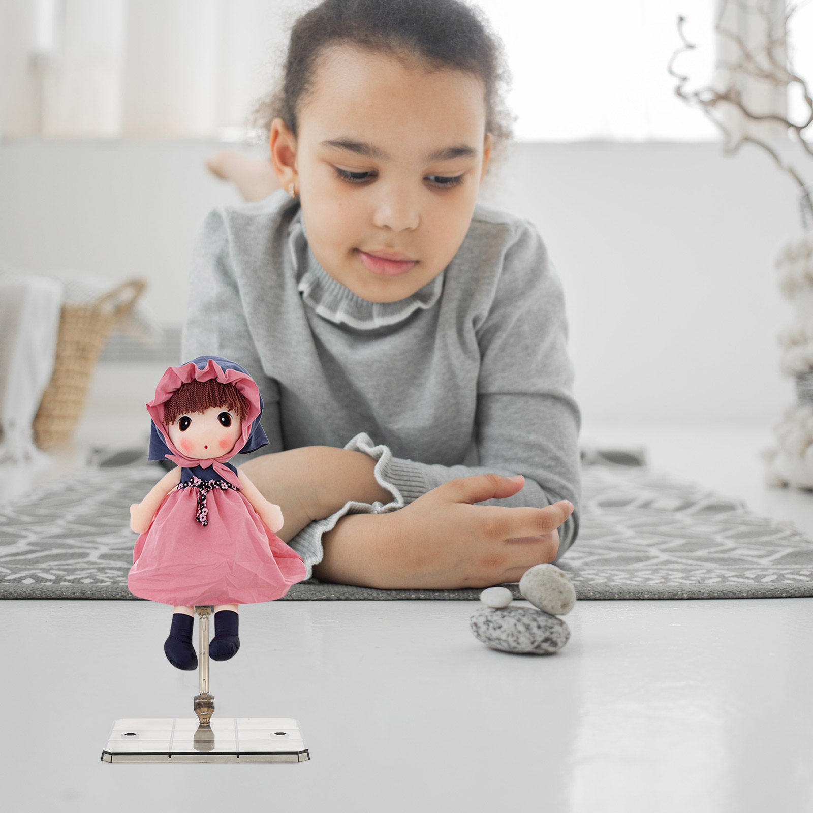 3Pcs Adjustable Plastic Action - مراجعة Action Figure Stand وسعره