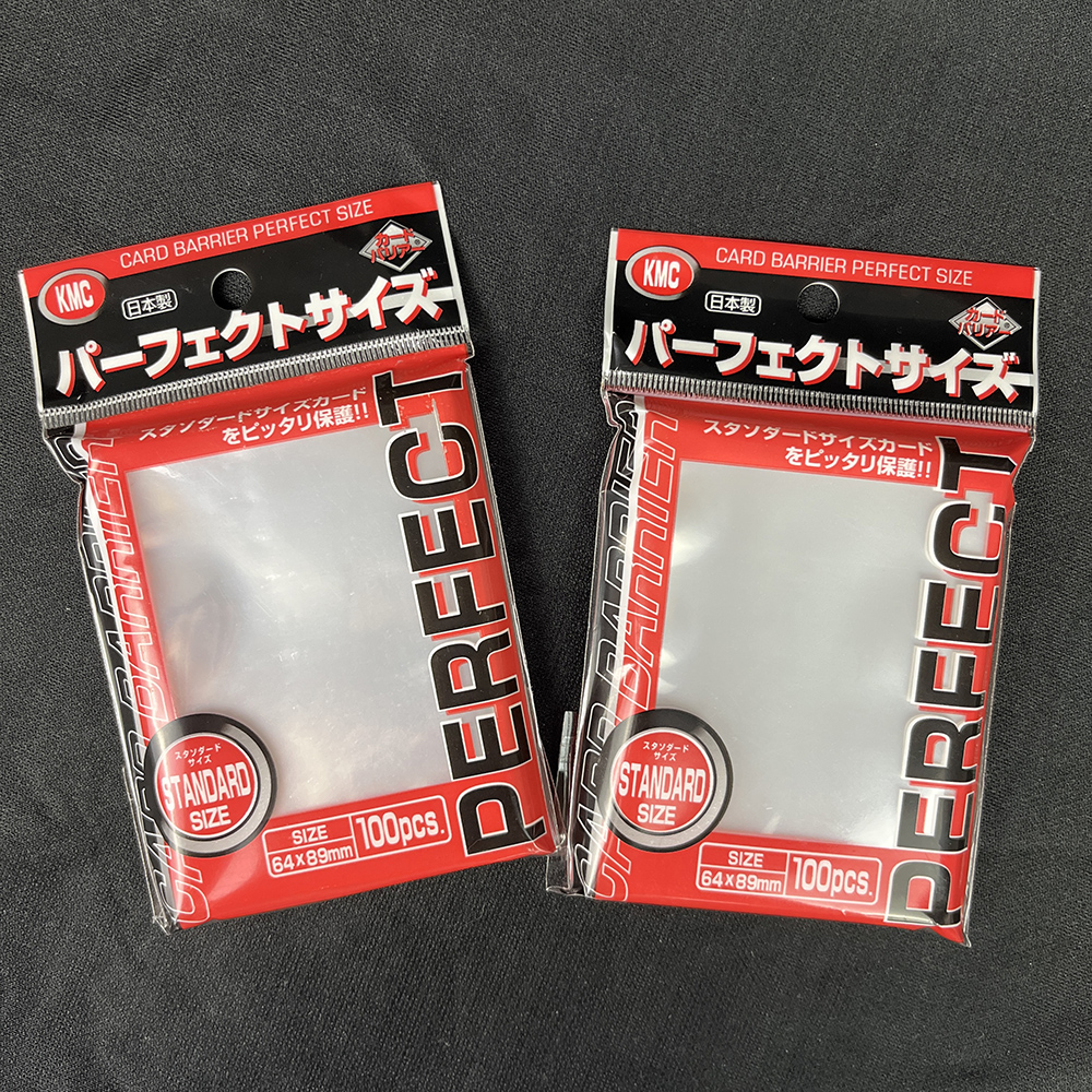 64x89mm 100PCS Transparent KMC - مراجعة Card Penny Sleeve وسعره