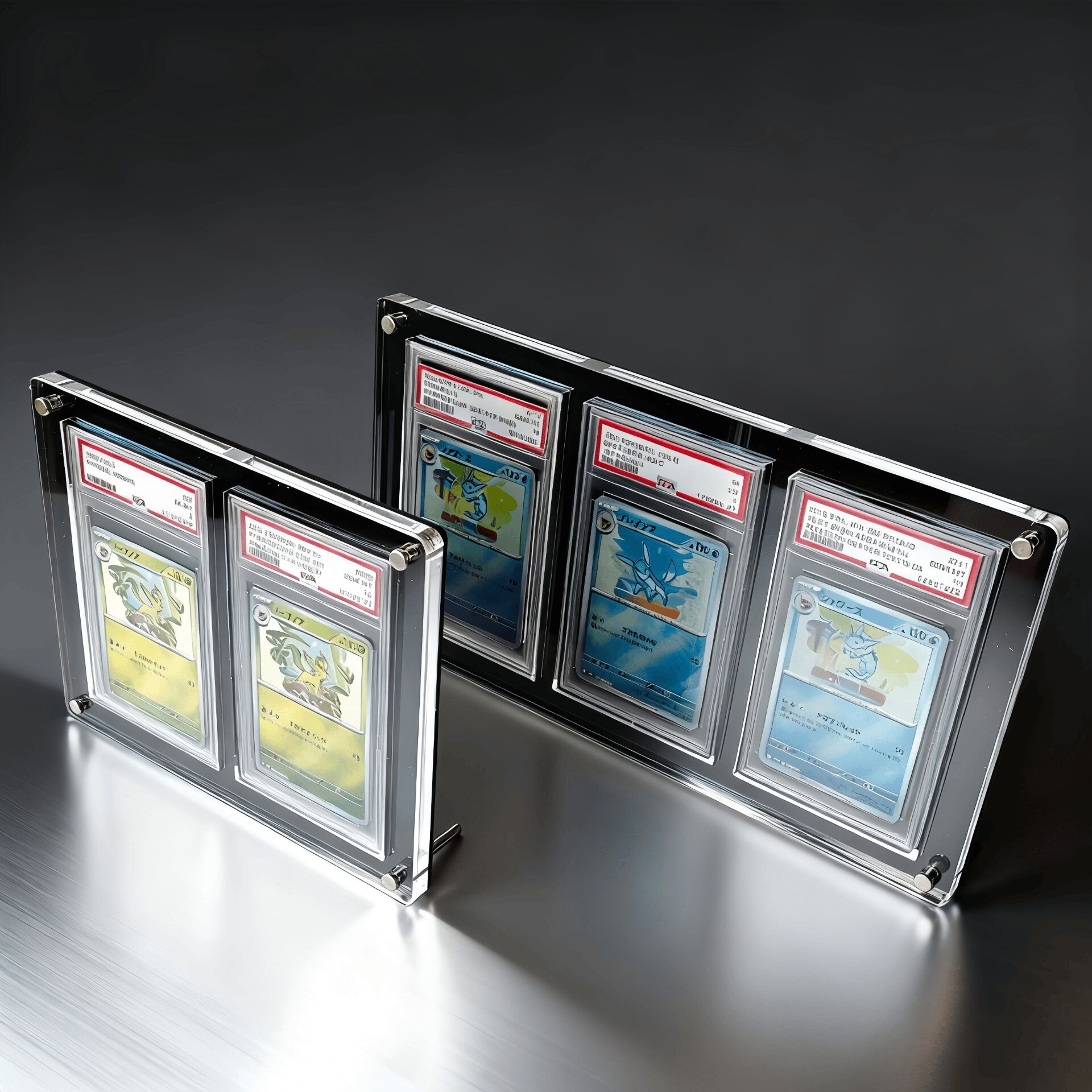 1-Slot Graded Card Stand Black - مراجعة Graded Card Display وسعره