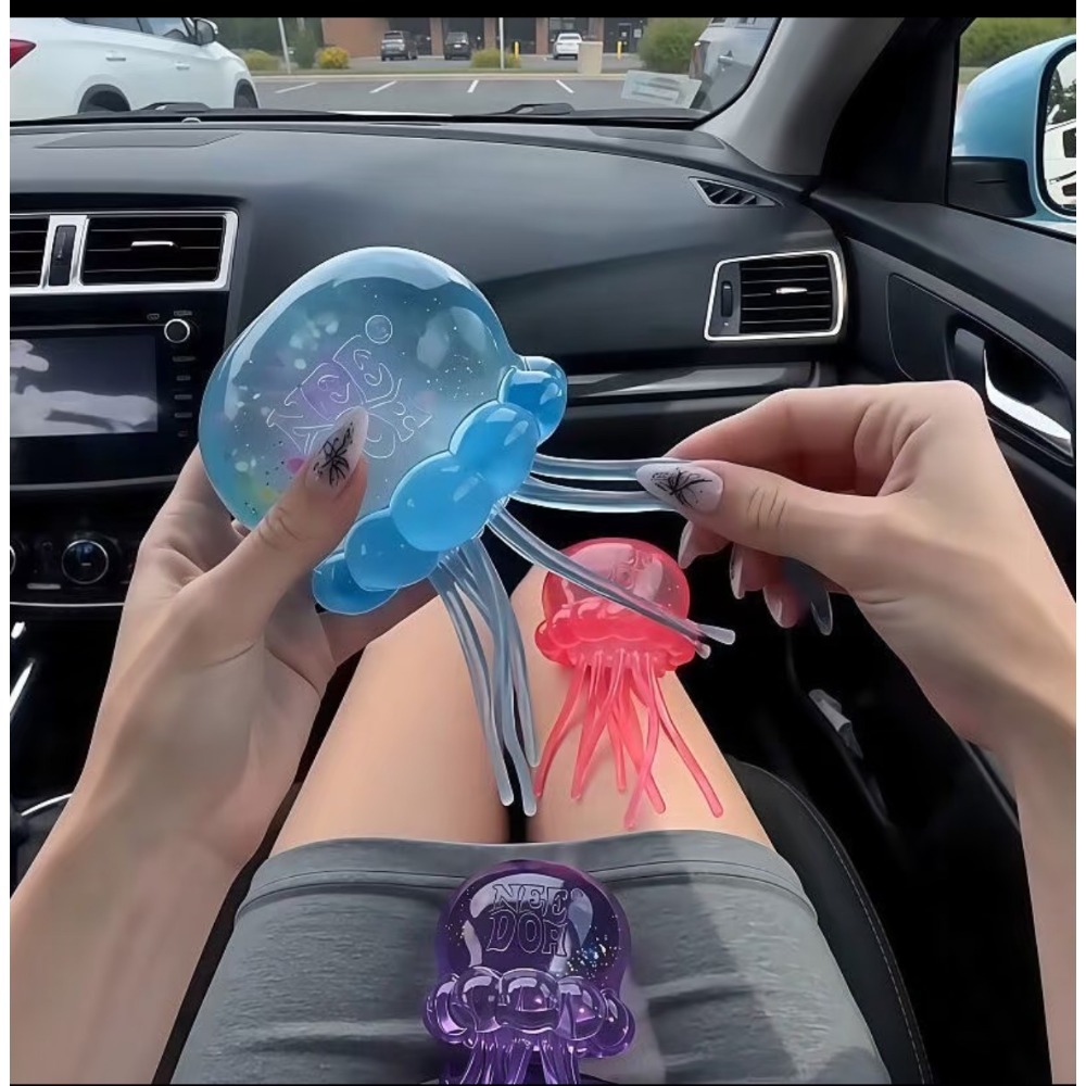 New Schylling Jellyfish Healin - مراجعة Fidget Cube Original وسعره