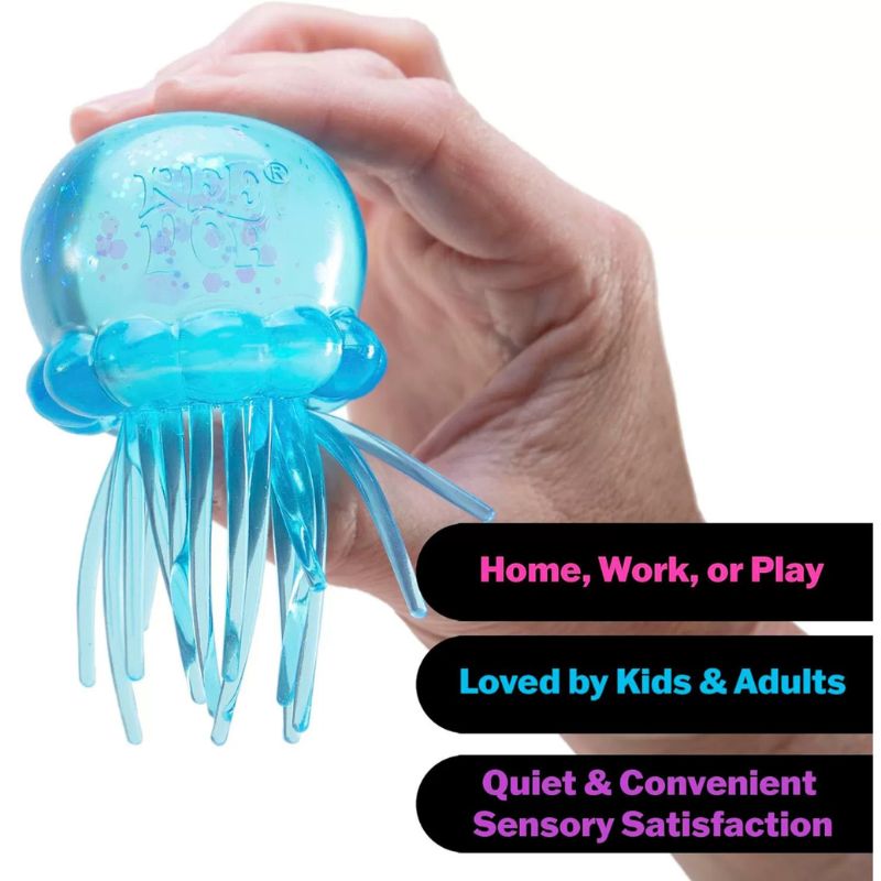 New Schylling Jellyfish Healin - مراجعة Fidget Cube Original وسعره