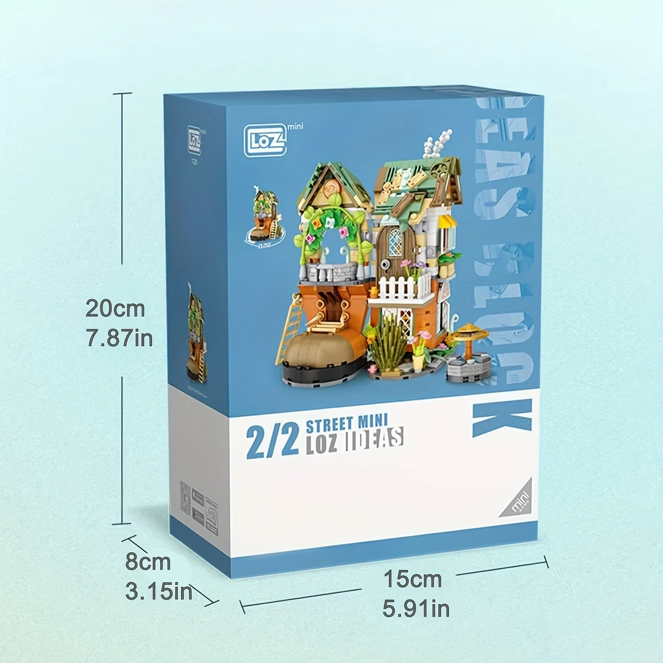 Get the Dwarf Hut Shoe House L - مراجعة Building Block Mini وسعره