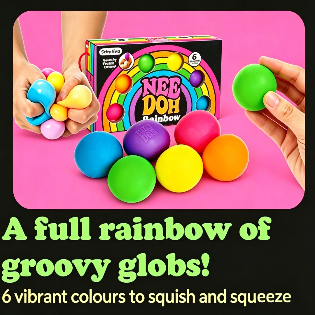 New Schylling Needoh Rainbow T - مراجعة Mystery Box Blind Bag وسعره