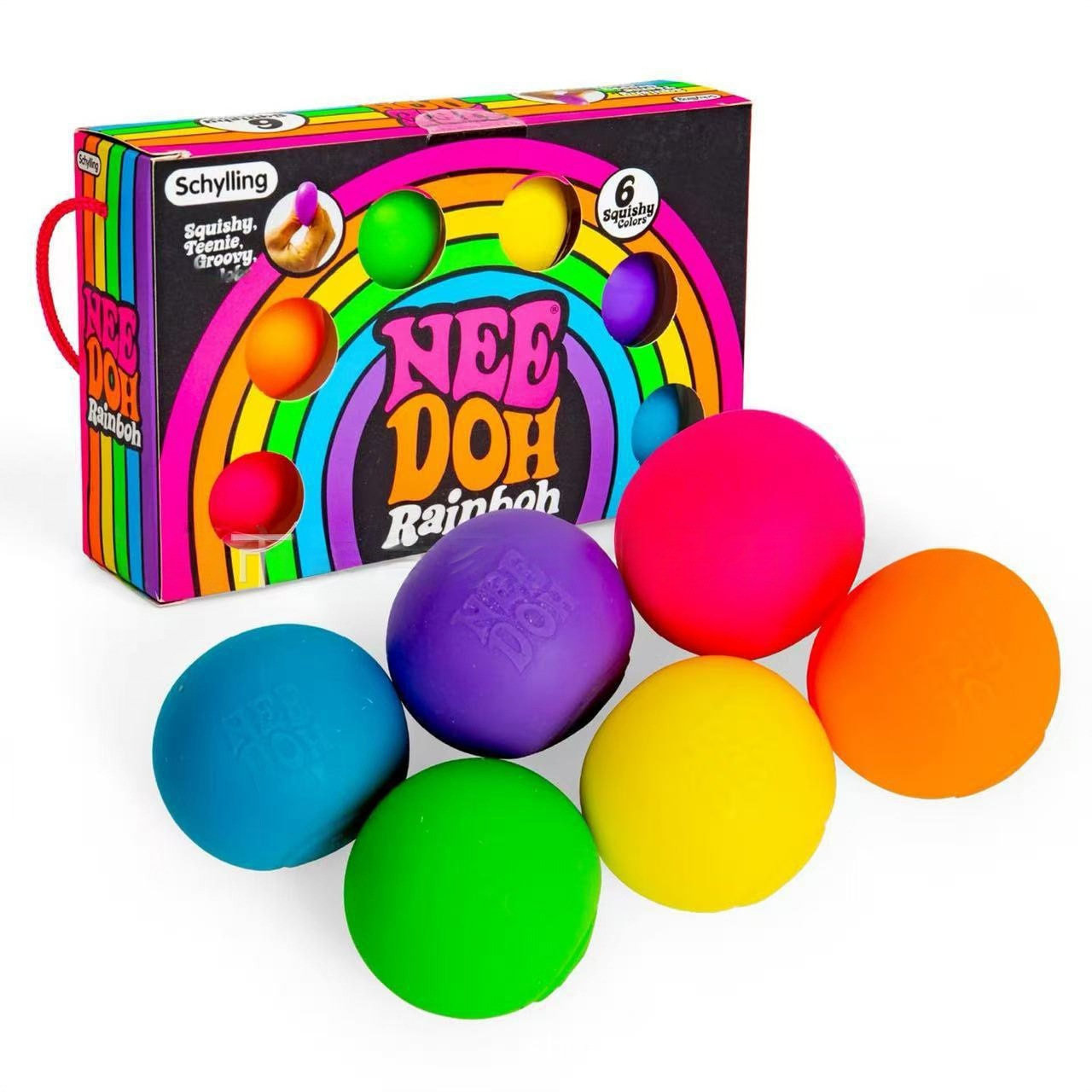 New Schylling Needoh Rainbow T - مراجعة Mystery Box Blind Bag وسعره