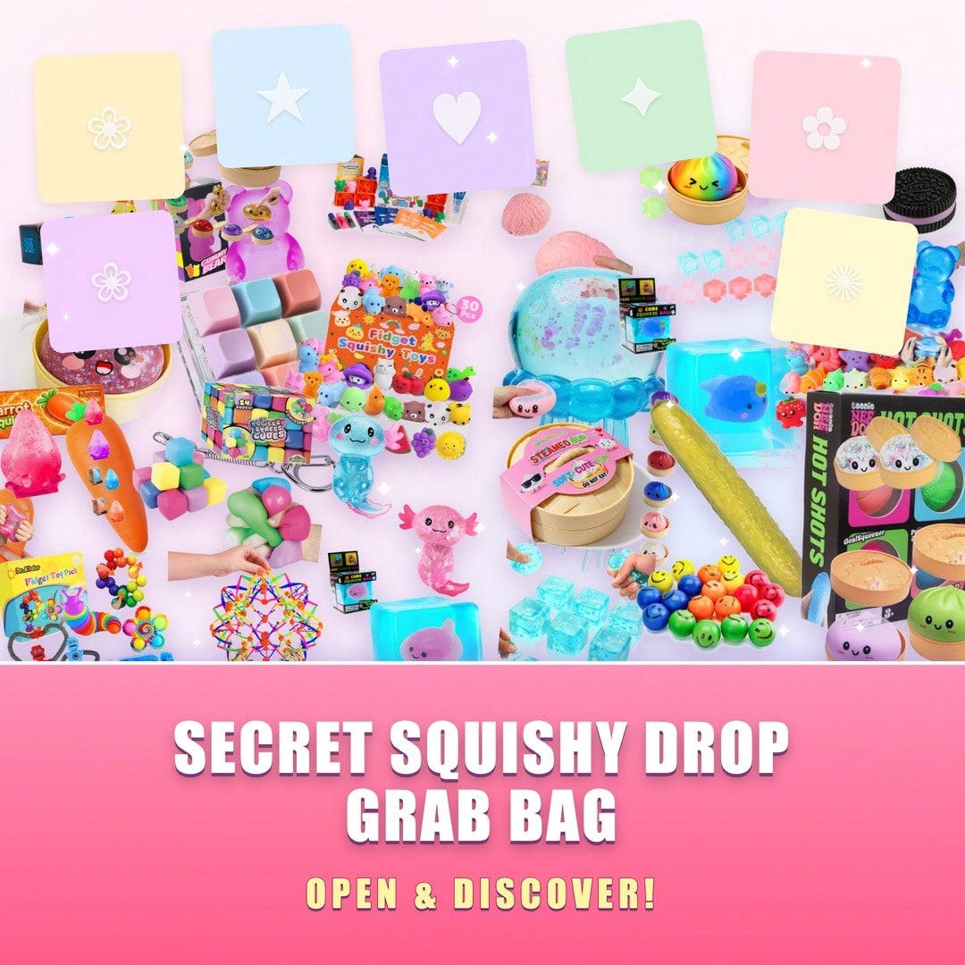 Pocket Size Squishy Blind Box  - مراجعة Mystery Box Blind Bag وسعره