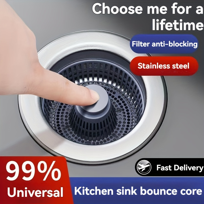 3 in 1 Kitchen Sink Drain Stra - مراجعة Pop Display Shelf وسعره