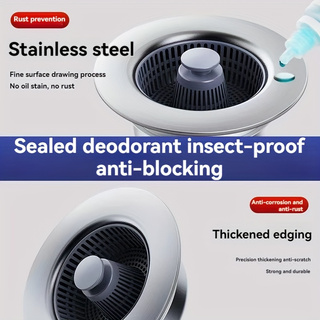3 in 1 Kitchen Sink Drain Stra - مراجعة Pop Display Shelf وسعره