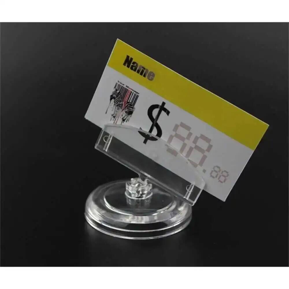 Small Card Holder Stand Clear  - مراجعة Pop Display Shelf وسعره